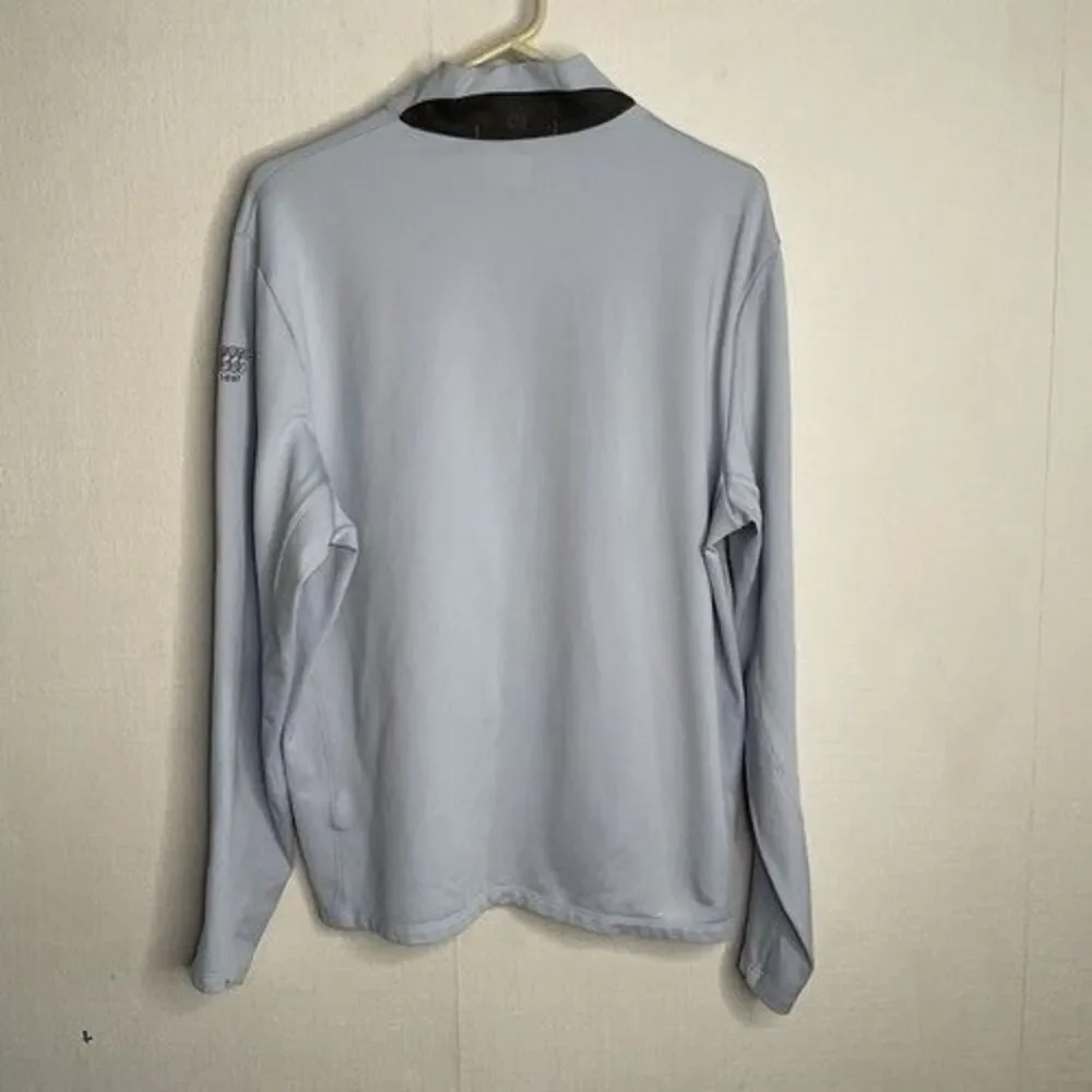 Greyson Sequoia 1/4 Zip Performance Golf Sweater‎ Active Top Men Size Large Blue